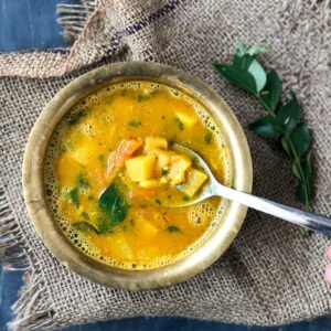 Plantain Stem & Basil Soup