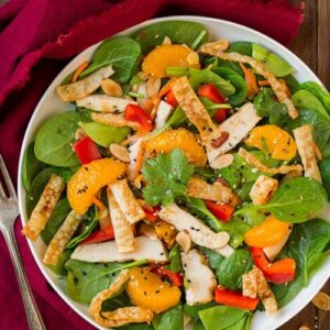 Asian Chicken Mandarin salad