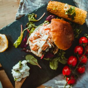 Classic Veg Burger & 1 beverage